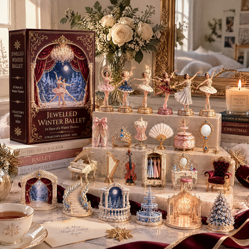 24 days Jewelled Winter Ballet Advent Calendar